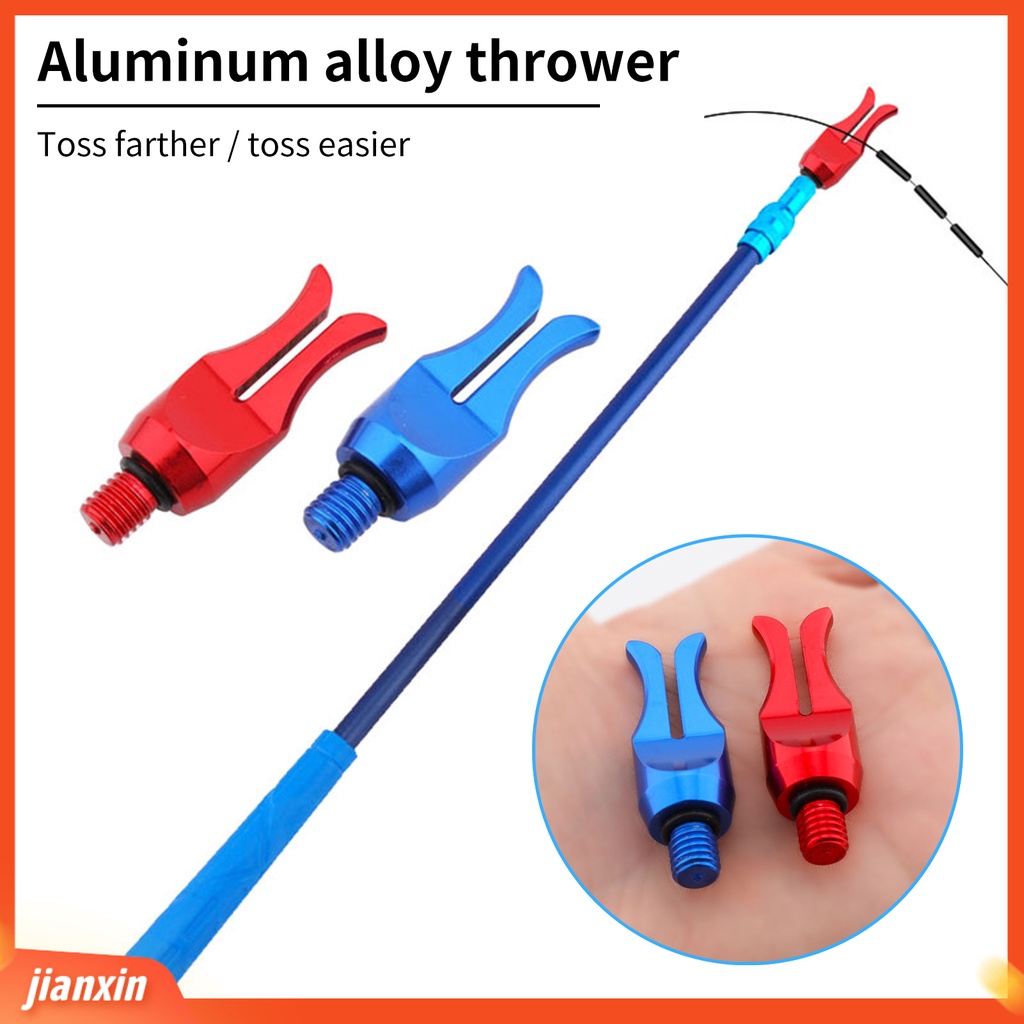 (In Stock) Joran Pancing Ikan Tangguh Bahan Aluminium Alloy Ringan Lempar Batang Ikan Yang Dapat Ditarik Untuk Memancing