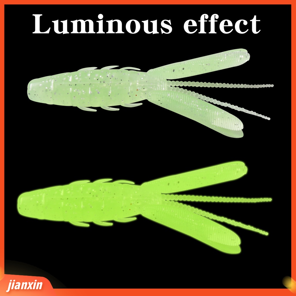 (In Stock) 6Pcs 90mm Umpan Pancing Nyaman Kinerja Tinggi Realistis Ringan Berguna Umpan Buatan Untuk Angling
