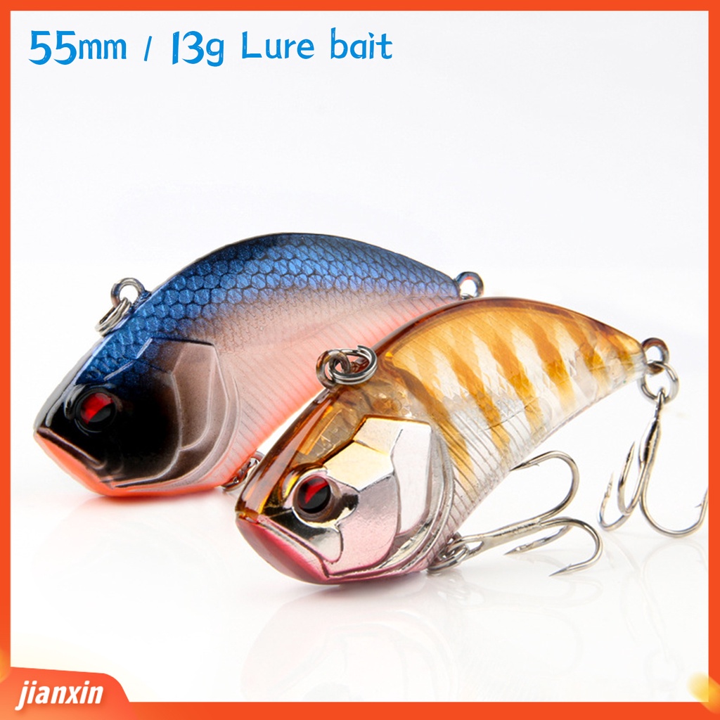 (In Stock) 55mm /13g Umpan Pancing Portable Mudah Digunakan Praktis Umpan Pancing Besar Keras Lure Untuk Memancing Di Laut