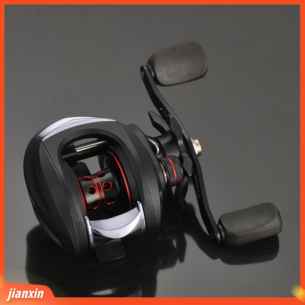 (In Stock) 6.3/1 Gear Kiri Kanan Tangan Baitcasting Reel Untuk Memancing Air Tawar Air Asin