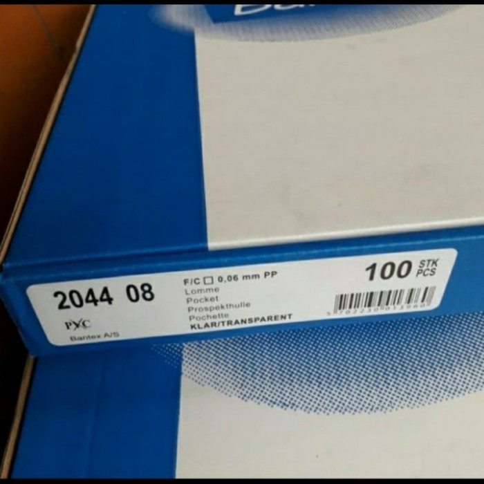

[DD] plastik pp pocket f4 ( kulit jeruk) isi 100 lembar merk bantex 2044