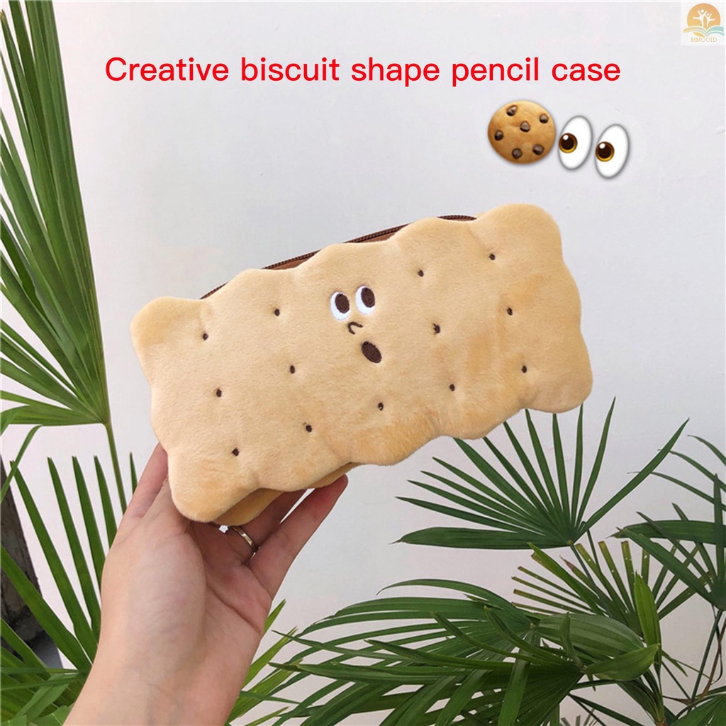 In Stock Kotak Pensil Lucu Kapasitas Besar Kantong Kotak Pensil Bentuk Biskuit Kreatif Untuk Anak Dewasa Sekolah Kantor Supplier