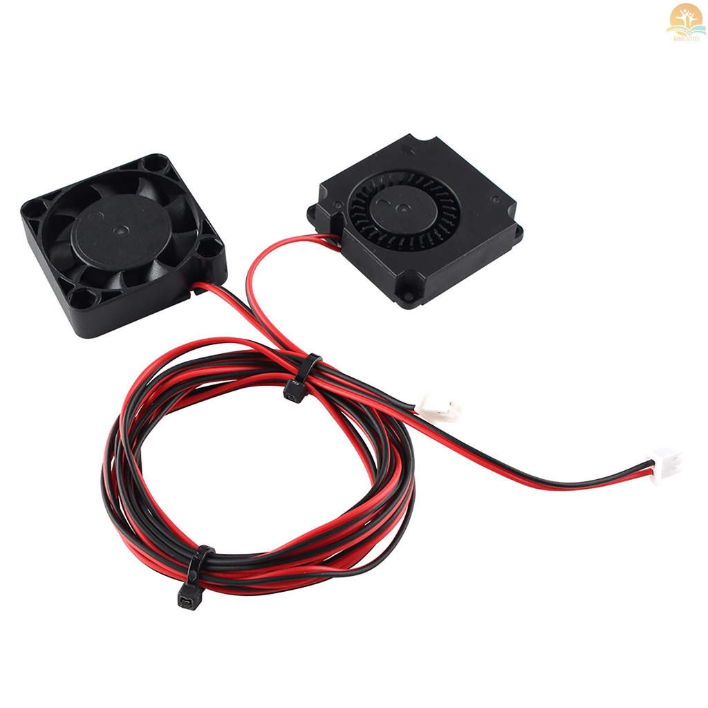 In Stock 3D Printer Parts4010Kipas Pendingin DC 24V Extruder Hot End Fan Dan Kipas Turbo DC 24V Kompatibel Dengan Ender 3ender 3pro Ender 3X