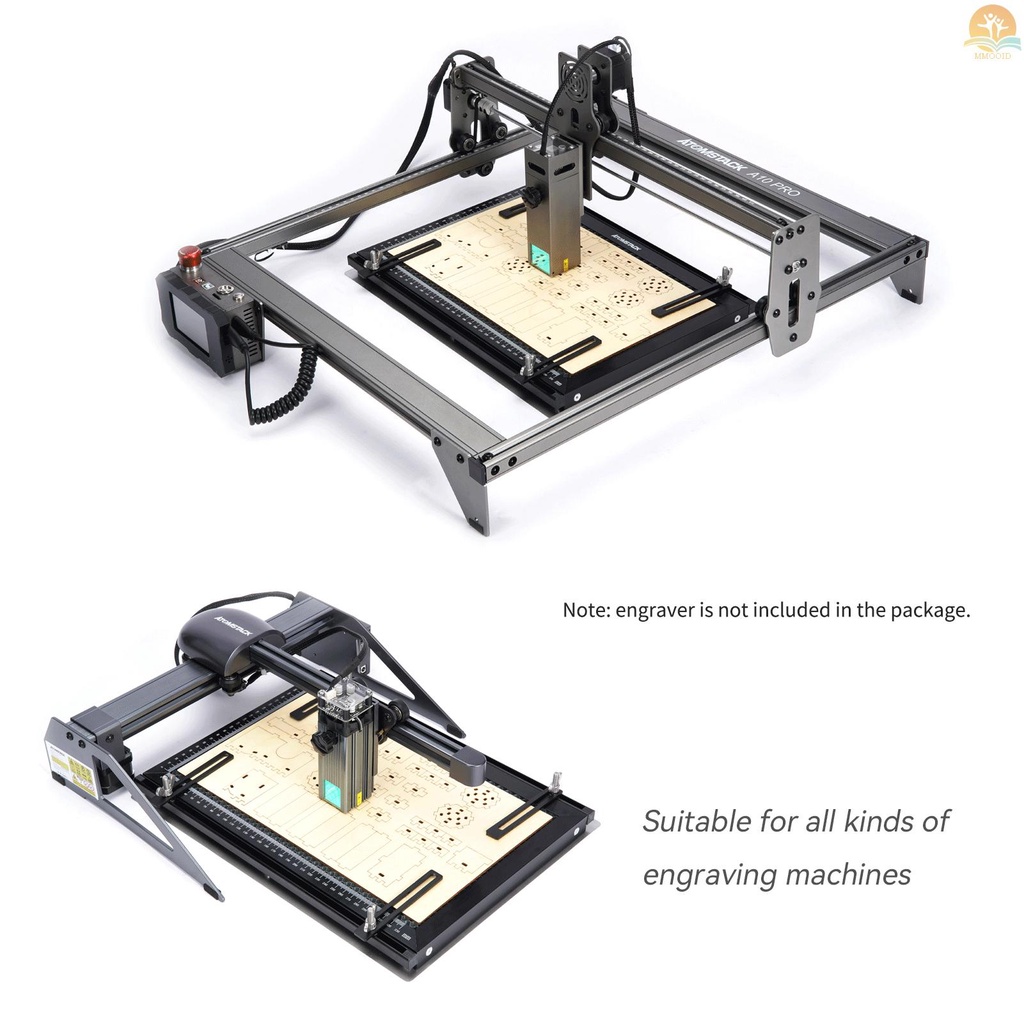 In Stock ATOMSTACK Laser Engraver F1 Honeycomb Meja Kerja Semua-metal Struktur Steel Panel Board Platform Dengan Pengukuran Untuk CO2/Diode/Fiber Mesin Ukir Laser Compatible