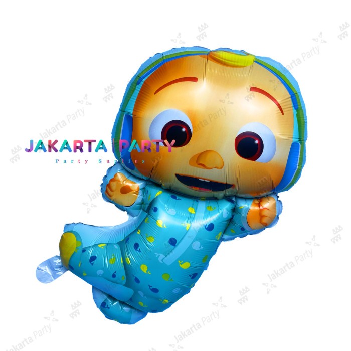 Balon Karakter Bayi Baby Jhon / Balon Karakter Semangka Baby Jhon