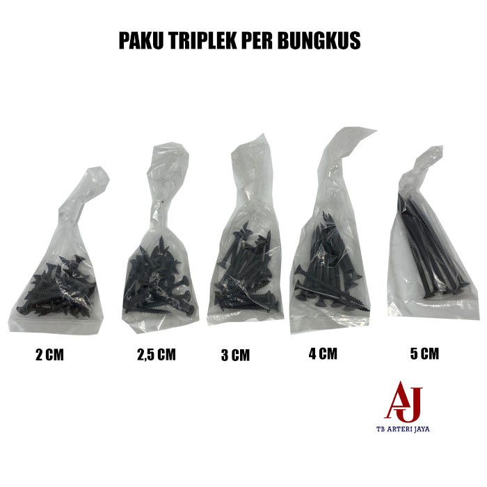 Paku Triplek Kayu Per Bungkus Paku Kayu Seri Eceran Paku Triplek