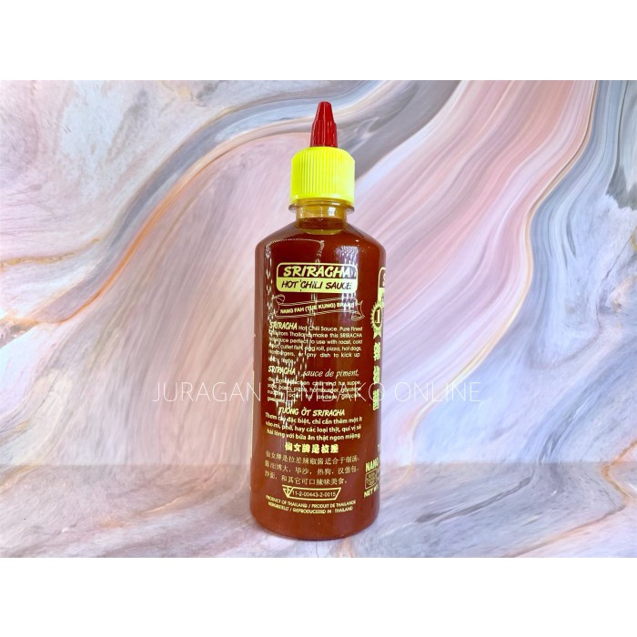

✨Ready Stok✨ - Sriracha hot chili sauce nang fah brand 450ml/ saus sambal thailand - TANPA BUBBLE- 1.2.23