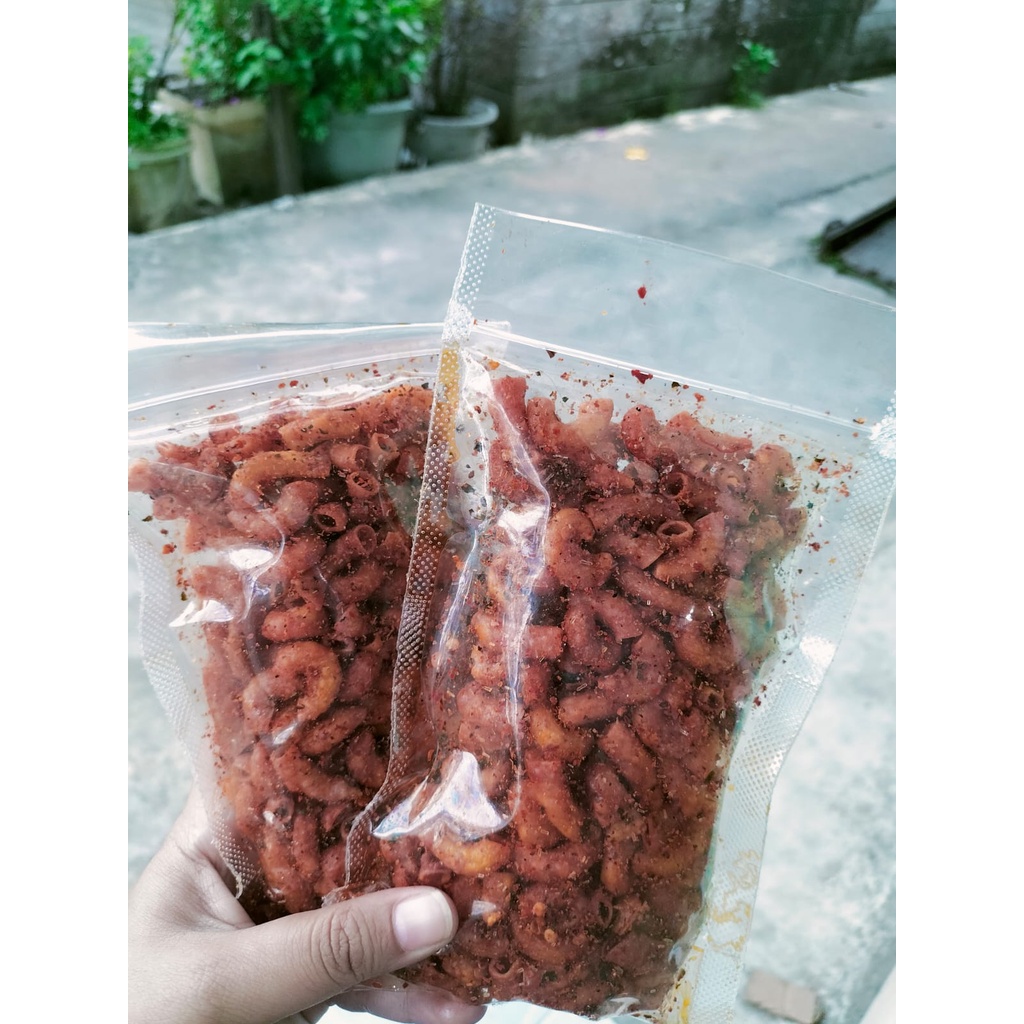 

Makroni Pedas Daun Jeruk Makaroni Kriuk 100 Gram