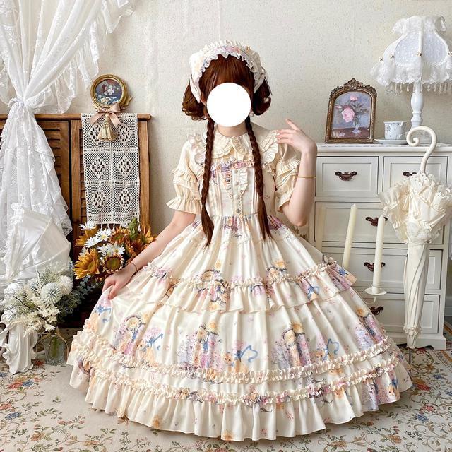 Original Design Lolita Dress JSK Strap Dress