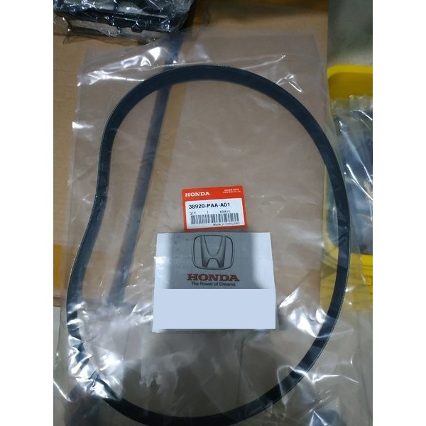 Fan belt accord 1998 1999 2000 2001 2002 2300cc 6pk 1105 tali kipas accord vti 1998-2002 6pk 1105