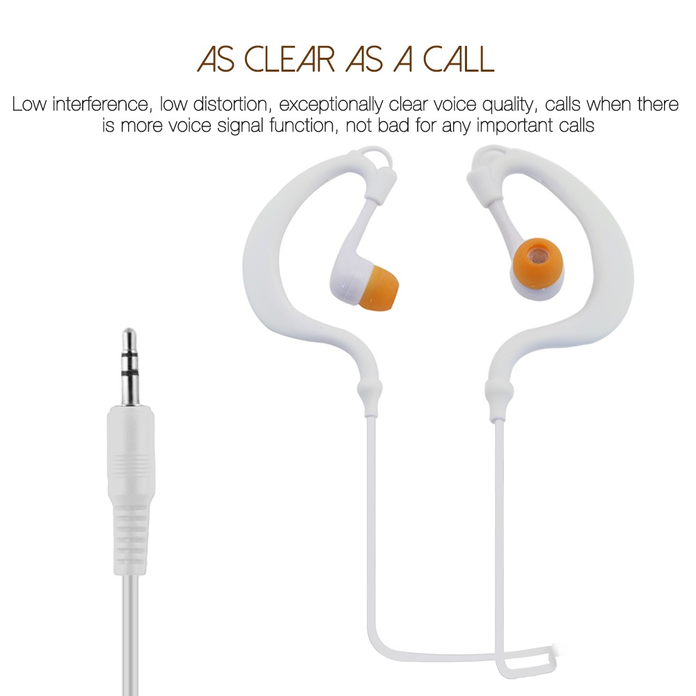 Headphone Kabel Headphone Over-Ear Headphone Waterproof Microphone Earbud Stereo Subwoofer 3.5mm Headphone
