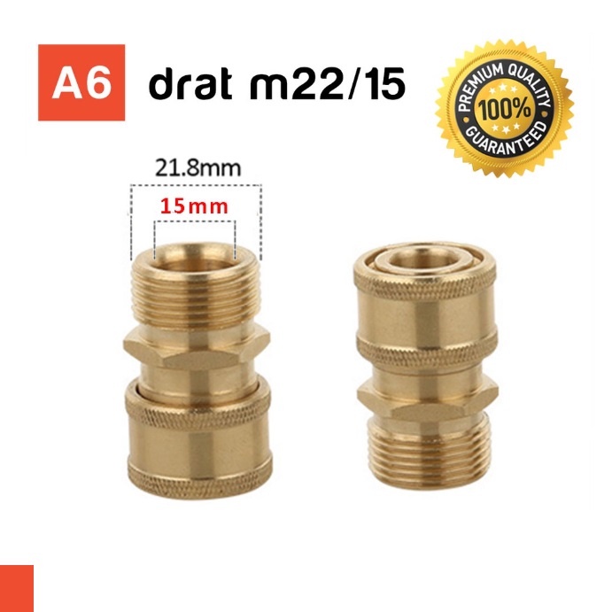 QR Jet Cleaner (1/4 female, m22/15 male thread)