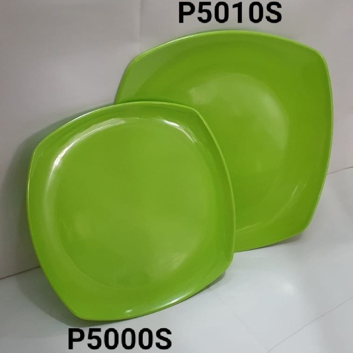 Piring melamin petak ceper / piring nasi goreng