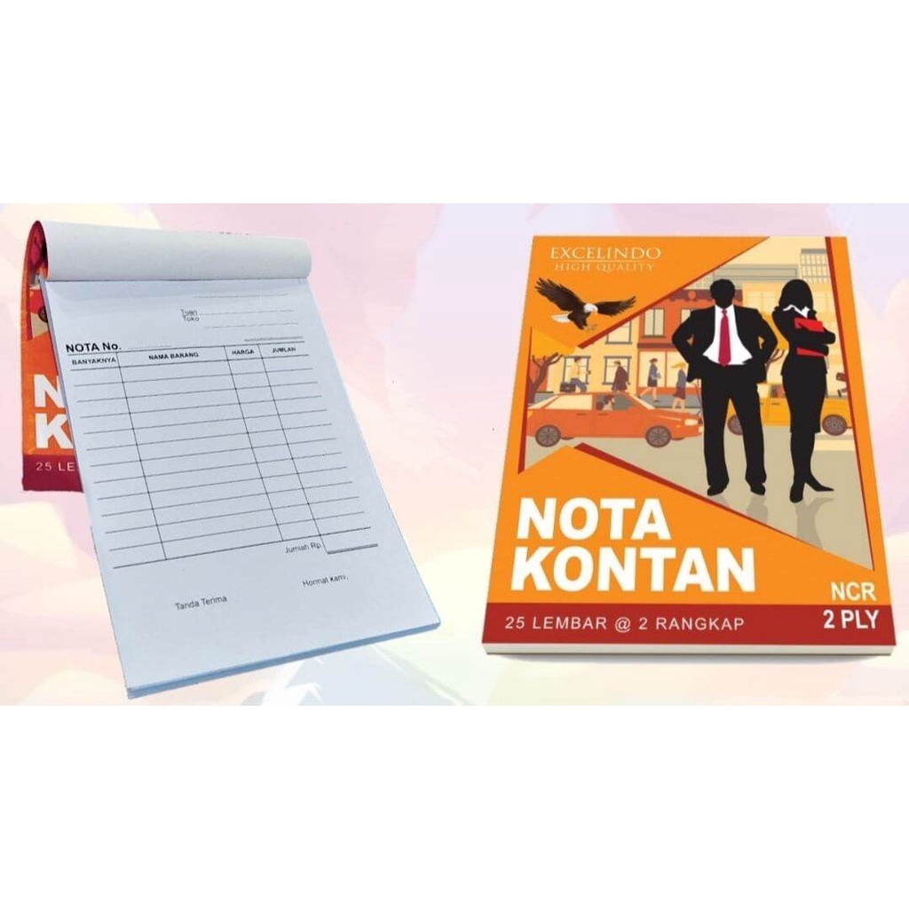 

Nota Murah || Nota Kontan 2 Ply Kecil|| Nota kontan 1 Ply Kecil 3