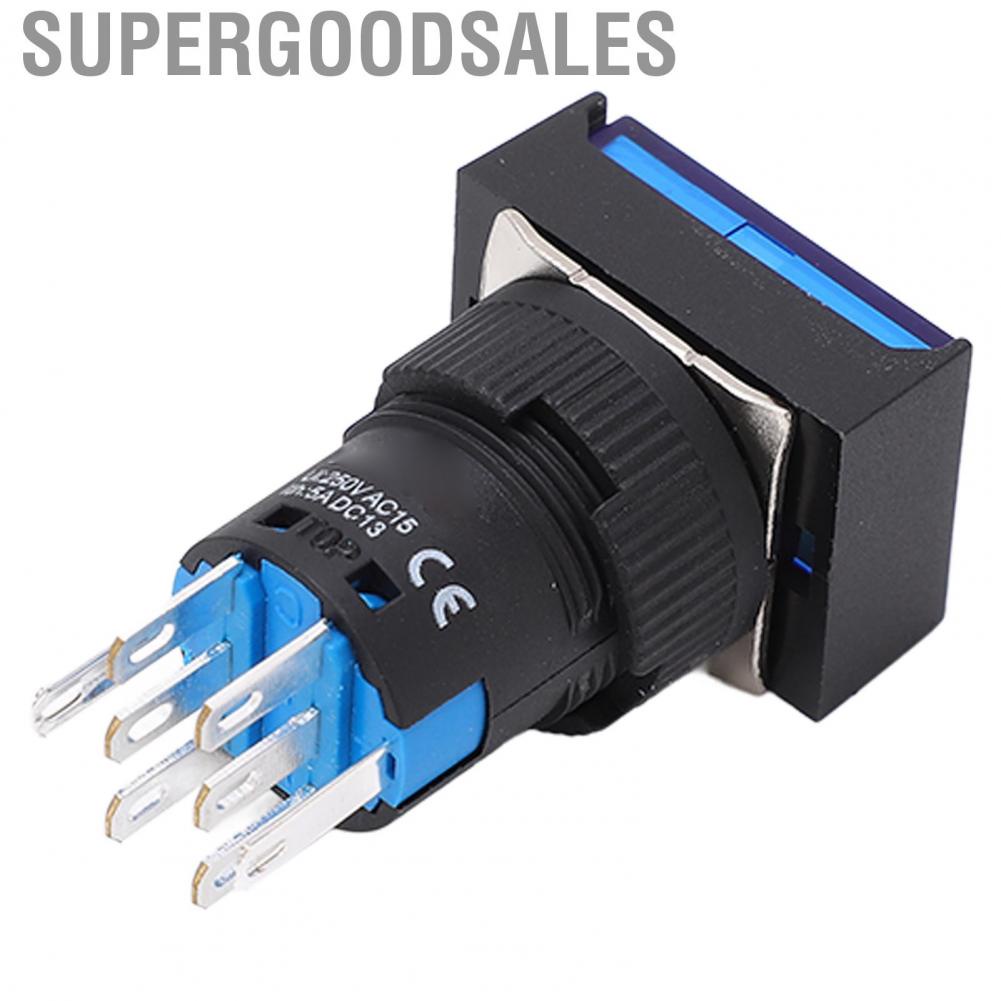 Supergoodsales Momentary Push Button  Switch Stable Performance 5A Operating Current for Electromagnetic Starters Circuits