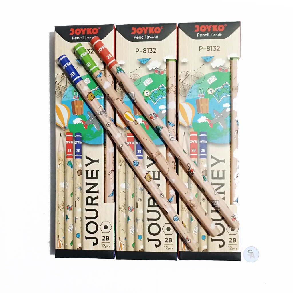 

JOYKO - Pensil Kayu 2B P-8132 Pencil For Computer Scaning - Lusin
