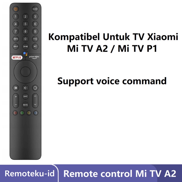 Remote Mi TV A2 Remot Xiaomi Smart TV A2/P1 Bluetooth VOICE Remote kontrol tv xiaomi A2