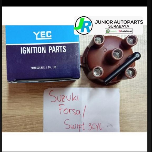 SPAREPART OTOMOTIF- Tutup Delco Suzuki Forsa/ Swift 3CYL YEC Made In Japan Asli -KOMPONEN AKSESORIS