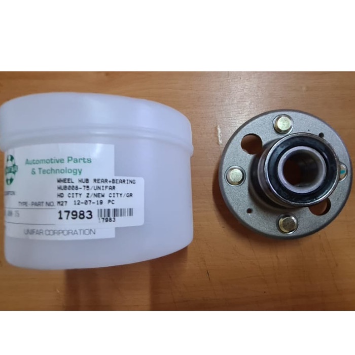 SPAREPART OTOMOTIF- Nap Roda + Bearing Honda Grand Civic / City Z Unifar -KOMPONEN AKSESORIS