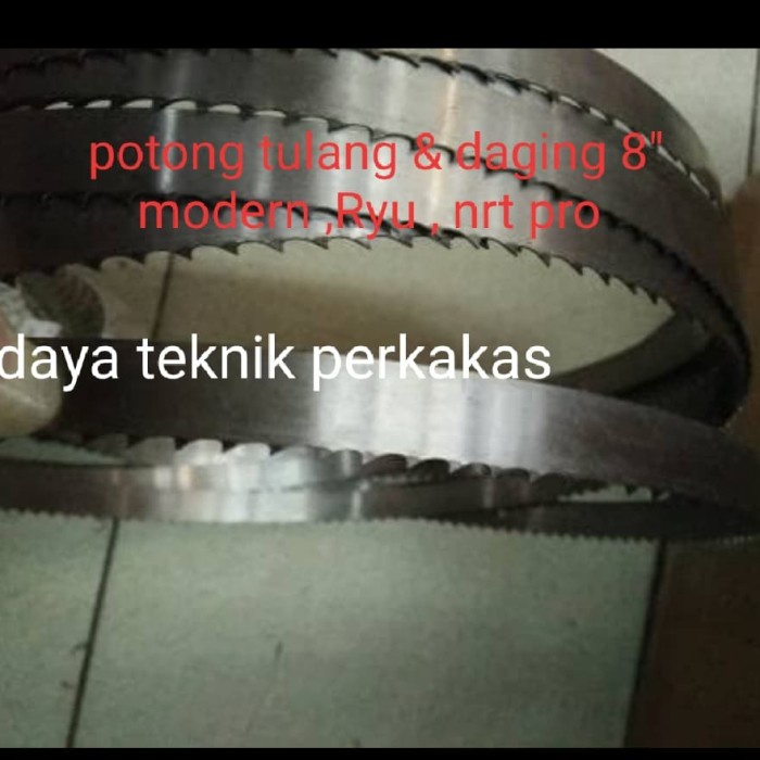 mata bandsaw potong tulang 8" - mata bandsaw selendang potong daging gergaji selendang dt