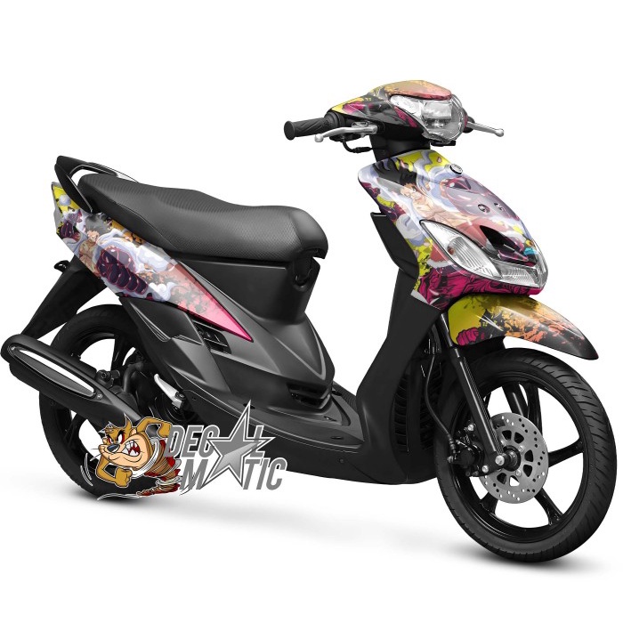 Stiker Full Body Decal Yamaha Mio Smile Sporty - One Piece Gear 4