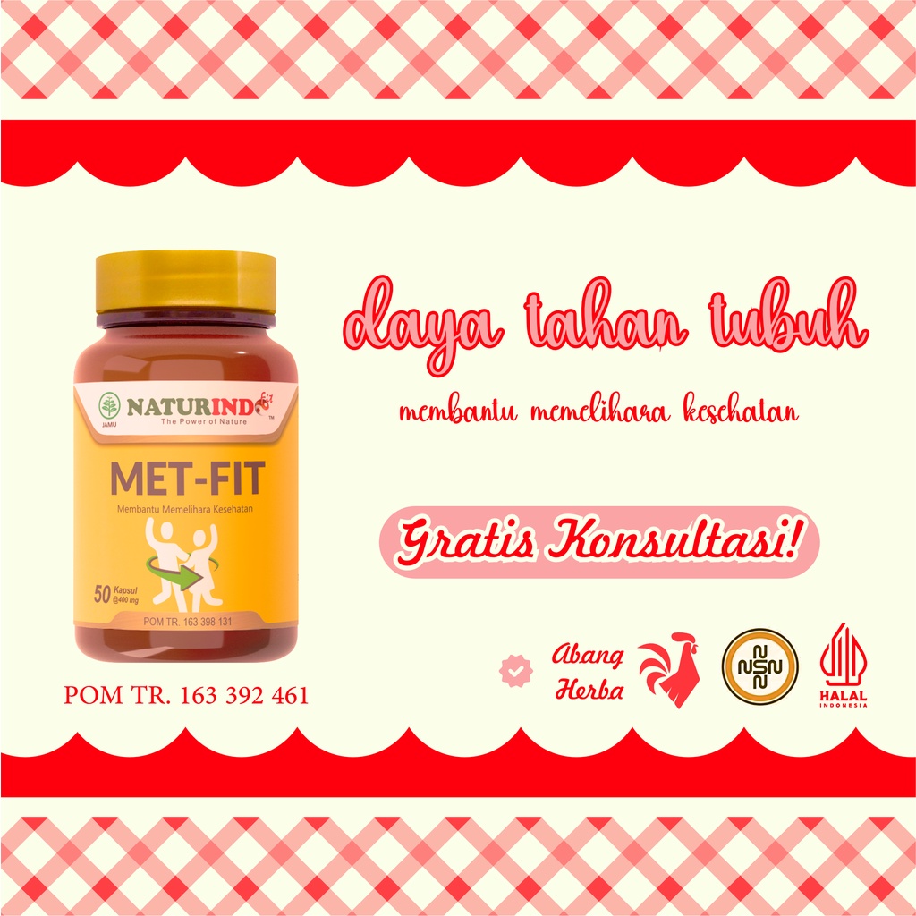 

Metfit (Herbal Special untuk Metabolisme Tubuh)