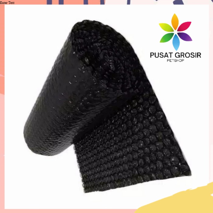 

Buble Wrap Hitam / Tambahan Packing