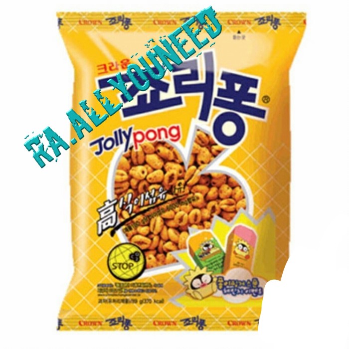 

Korean Snack Crow Jolly Pong 74 gram