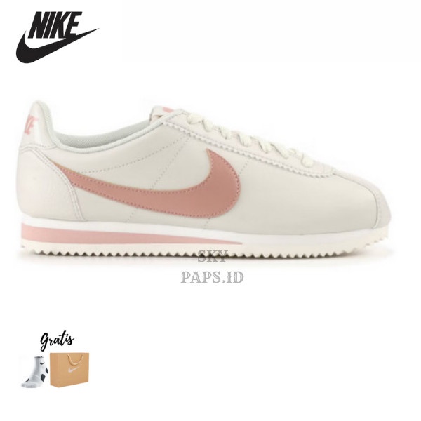Nike Cortez Classics Leather Light Bone Particle Pink - 36