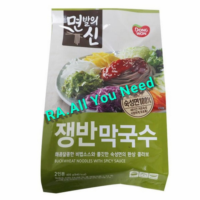 

Dongwon Noodles God Tray Makguksu 405 gram