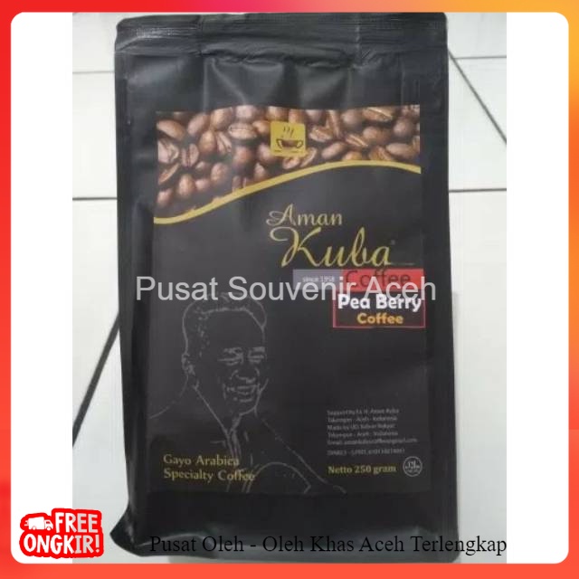 

Aman Kuba Coffee - Pea Berry Coffee - 250gr - Kopi Gayo - Arabica Kopi