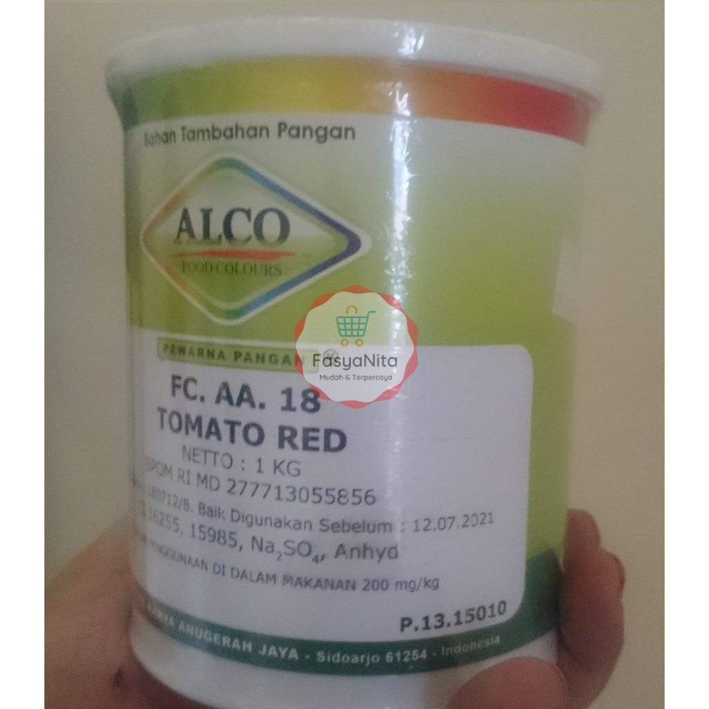

Pewarna Makanan ALCO kaleng 1kg