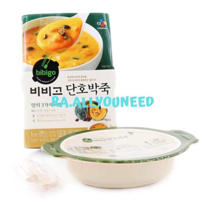 

Bibigo Pumpkin Porridge /Bubur Dengan Labu Manis 450gr
