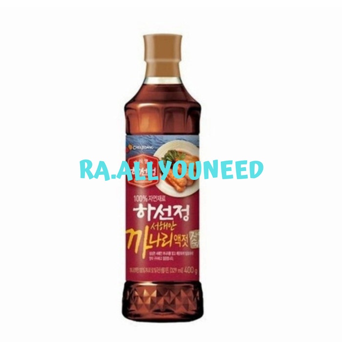 

Hasunjung Fish Sauce Kanari Ekjot/Kecap Ikan 800gr