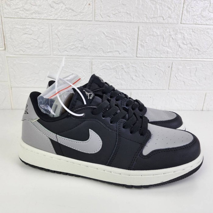 Sepatu Nike Air Jordan 1 Low Golf Shadow Grey - 40