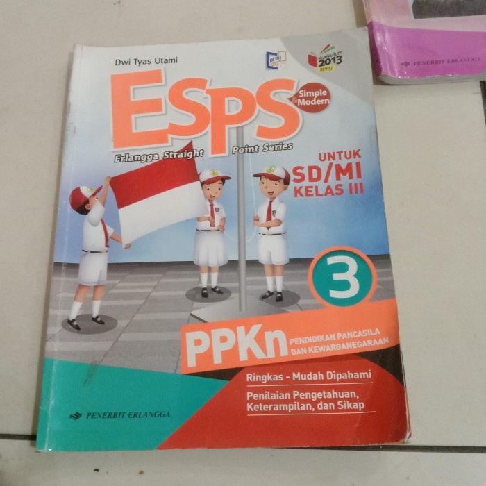 buku esps ppkn untuk kelas 3 sd Erlangga