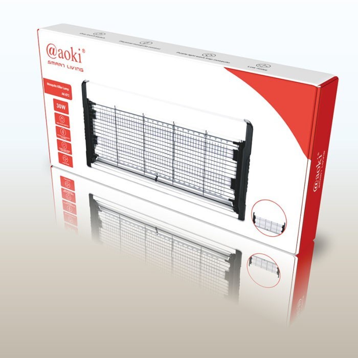 Promo 7.7 Aoki AK-872 Lampu UV Perangkap Nyamuk Lalat Laron Bug Zapper AK872 JST