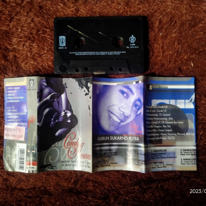 KASET GURUH SOEKARNO PUTRA CANDU ASMARA