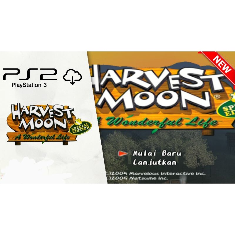 Harvest Moon A Wonderful Life Special Edition Subtitle Indonesia PS3