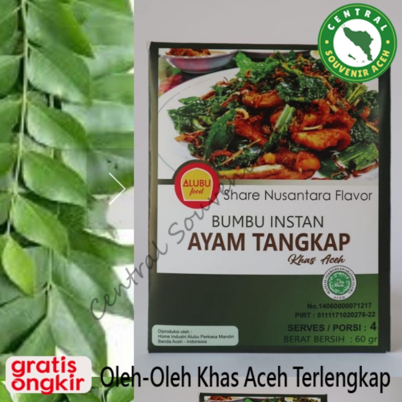 

ALUBU Bumbu Ayam Tangkap Aceh + Daun Kari