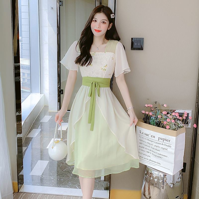 New and Improved Hanfu Chiffon Dress for Women