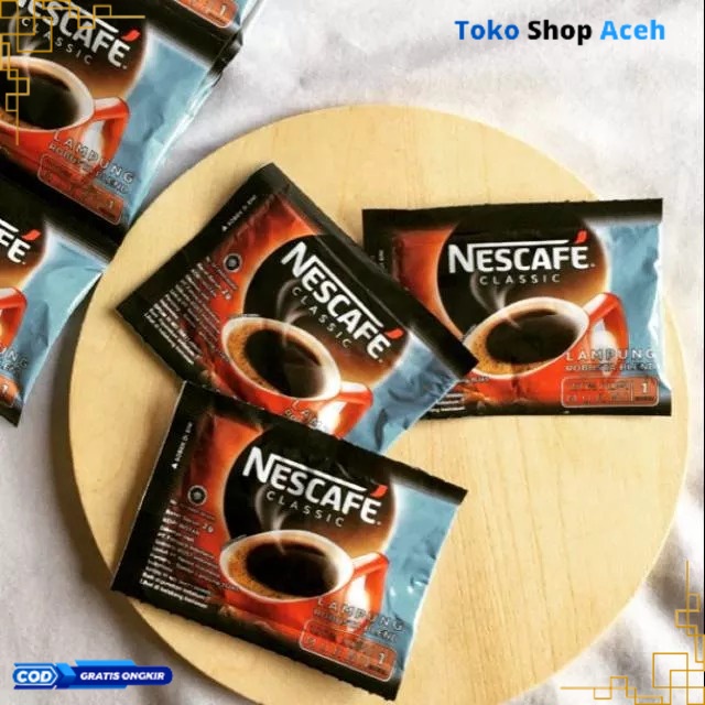 

{S.A} Kopi NESCAFE Classic 1 Renceng Isi 10