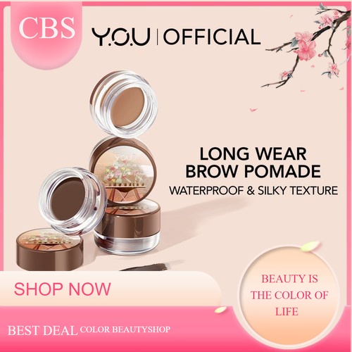 Y.O.U Colorland Art Shaping Eyebrow Pomade Cream with Brush