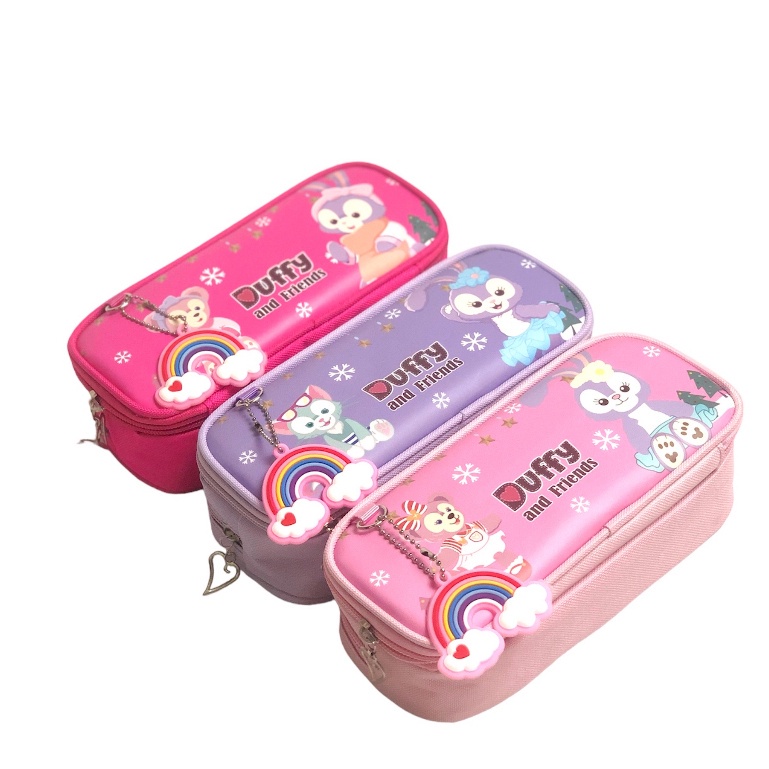 

Tempat Pensil Karakter Anak Lucu Motif Duffy and Friend Z-8811 / Pencase Import Anak Karakter Lucu Bahan Kanvas Resleting Duffy and Friend - SHAGB