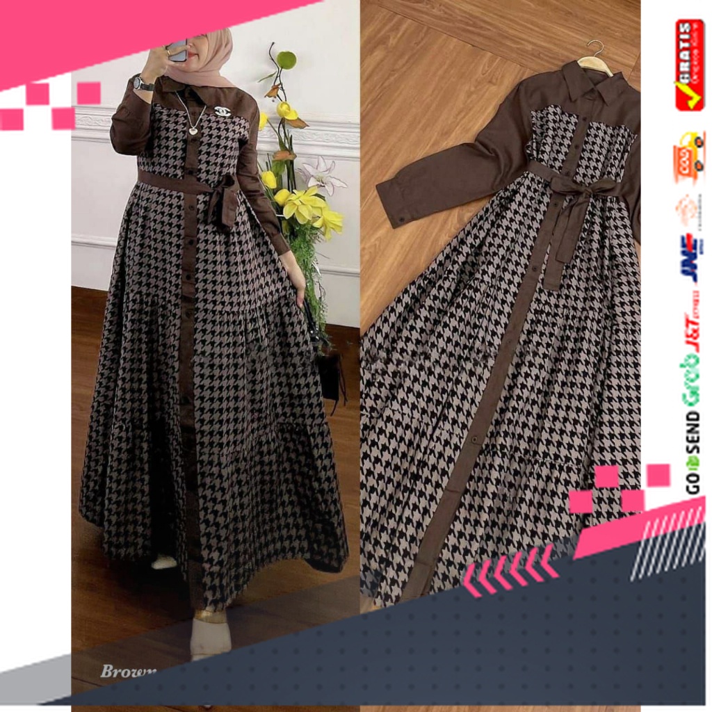 BAJU GAMIS MODEL BARU TERMURAH STYLE TRENDY /gamis zelina terlaris 2023 bahan rayon adem tebal
