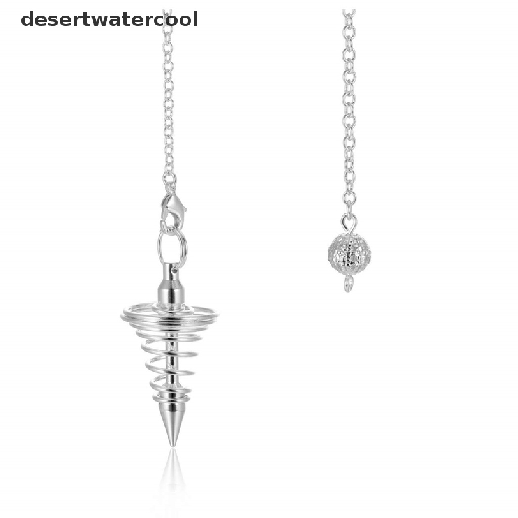 Deid Bandul Bandul Logam Bandul Untuk Dowsing Spiral Cone Antik Piramid Bandul Perhiasan Martijn