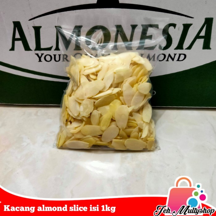 

NEW SALE TERLARIS Kacang almond slice 1 kg