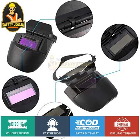 KEDOK LAS HARMIT OTOMASTIS WELDING HELMET HM -015