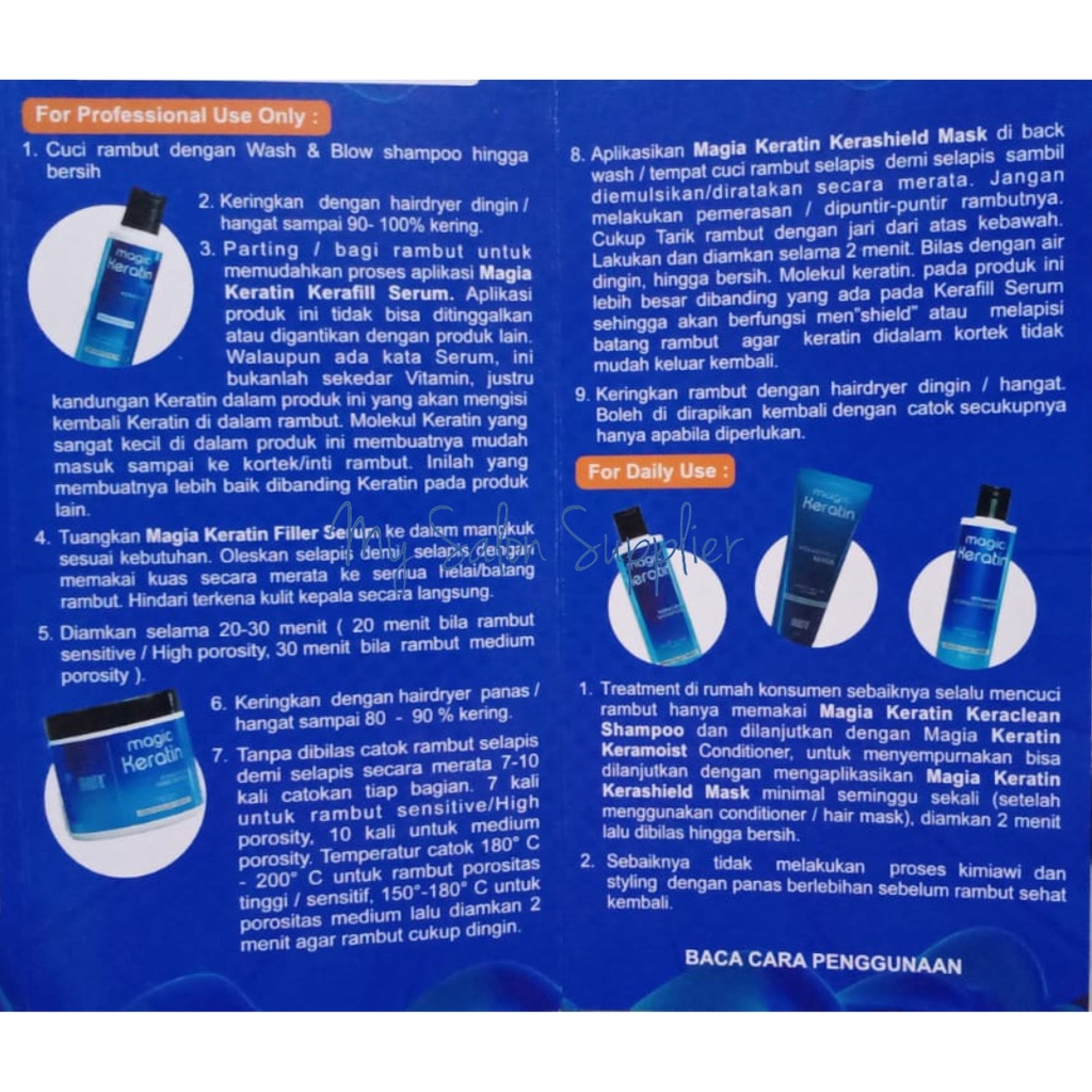 Inaura Magic Keratin Keracelar SHAMPOO Keratin Filler Therapy 200ml