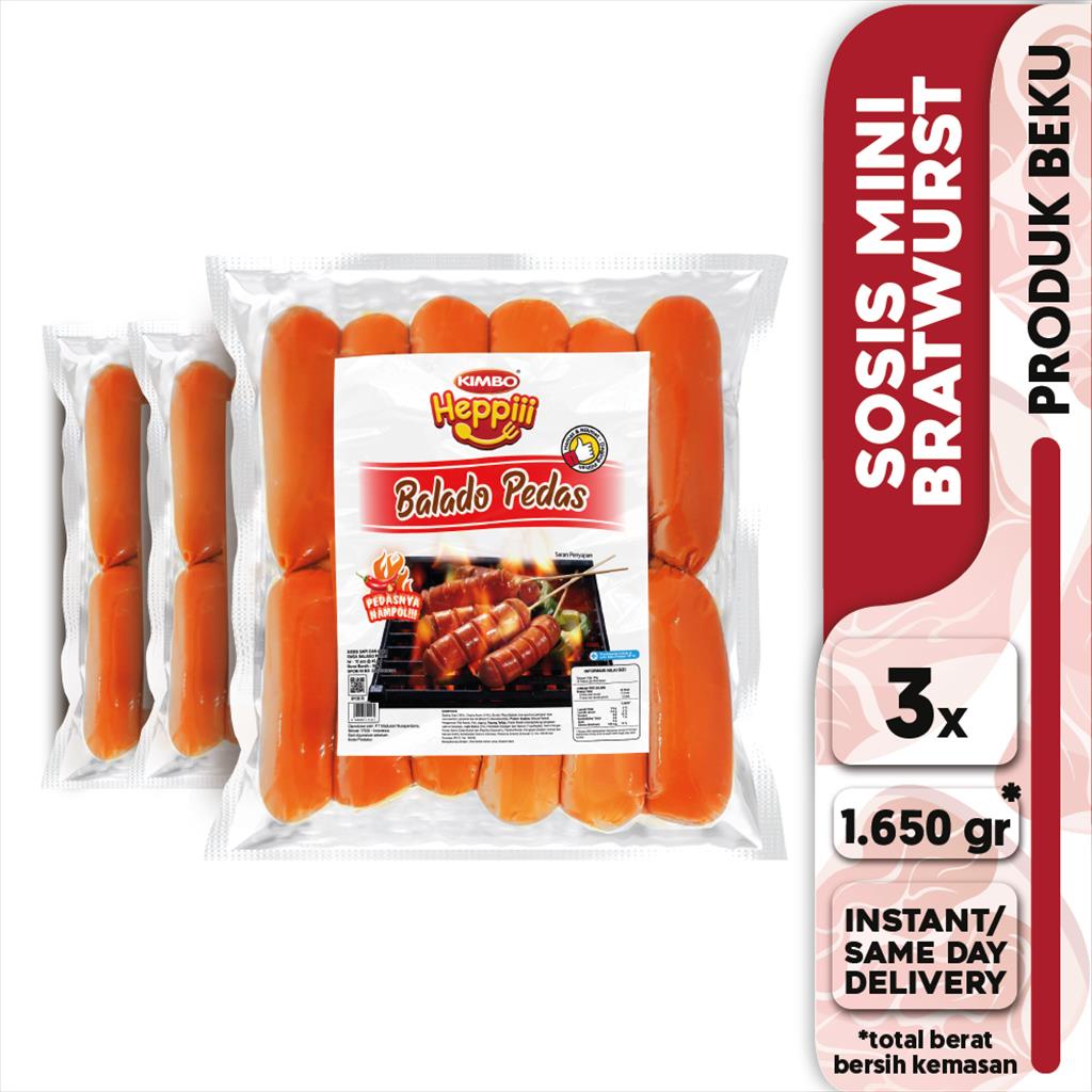 

KIMBO Heppiii Mini Balado Pedas12 3x
